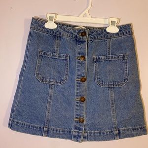 Denim skirt